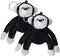2pcs Orangutan Keychain Stuffed Monkey Plush Monkey Keyrings Gorilla Keychains Plush Animals Keychains for Backpacks Monkey Stuffed Animal Plush G...