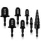 Hakkin 7PCS HVAC Repairing Set, Air Conditioner Copper Tube Expander with 5 in 1 Swaging Tool Drill Bit, Hex Shank Manual Pipe Swage Expander, Fla...