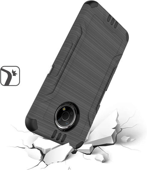 HRWireless Compatible for Nokia G300 5G (N1374DL) 6.5” Phone CaseSeries with Premium Original Minimalistic Design for Shock Absorption, Accidental...