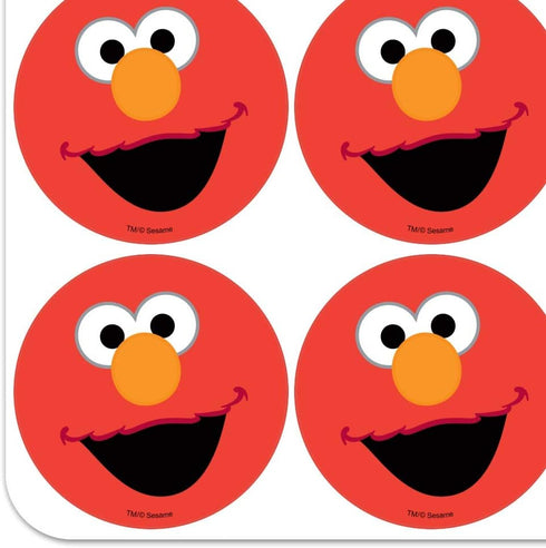 Sesame Street Elmo Face Planner Calendar Scrapbooking Crafting Stickers...