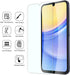 WD&CD 3 Pack Screen Protector Compatible with Samsung Galaxy A15 5G 6.5'', 9H Hardness Tempered Glass Film Anti Scratch Bubble Free...
