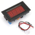 YWBL-WH 5135A DC5V DC Voltmeter Digital Panel Meter for DC300V/DC400V/DC500V, Voltmeter...