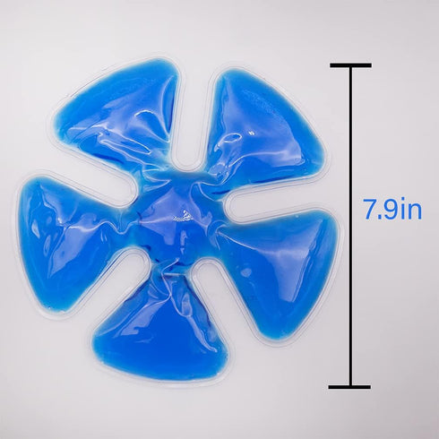 Head Ice Pack, Ice Pack Headache Cool Down Cold Pack Soothing Fever Migraine Gel Ice Pack for Catcher Helmets, Riding Helmet Ice Pack, Keep Cool (...