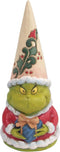 Enesco Jim Shore Dr. Seuss The Grinch Gnome Holding a Gift Figurine, 5.5 Inch, Multicolor,Green...