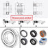 Othmro 6816-2RS Deep Groove Bearings Double Bearing High Carbon Chromium Bearing Steel Roller Guide Bearing Deep-Groove Ball Bearings for Scooters...