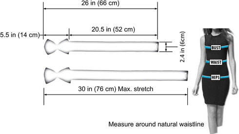 Women Cute Bow/Flower Wide Elastic Waist Belt - Adorable Dress Accessory...