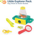 B. toys – 9pc Toy Microscope Set – Sticker Book – Magnifying Glass & Tweezers – 3 Toy Bugs – 4 Years + – Little Explorer Pack...