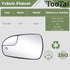 Driver Side Mirror Glass compatible with Ford Fusion 2013-2020, Heated, Back Plate, w/o Blind Spot Detect...