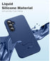 FNTCASE for Samsung Galaxy A35-5G Case: Phone Case with Built-in Screen Protector Protective Silicone Cell Phone Cover Rugged Shockproof Full Prot...