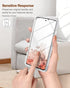 SURITCH Phone Case for Samsung Galaxy S20 FE, Front Cover Built-in Screen Protector Full-Body Protection Shockproof Rugged Silicone TPU Bumper Pro...