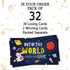 Space Theme Party Scratch Off Game Cards?32 PCS?Baby Shower Games Vouchers Festive Raffle Tickets Class Reunion Scratch Off Game Cards Christmas T...