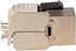 Monoprice Cat6A RJ-45 Keystone - Slim Type, 180-Degree, Shielded, Die Cast, Black - Entegrade Series...
