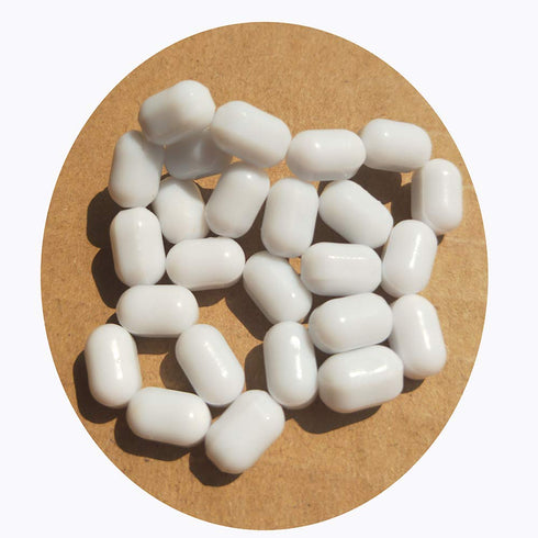 Magnetic Stirrer Stir Bar PTFE Magnetic Mixer Stir Bars (6X10mm, Cylinder Shape, 10PCS)...