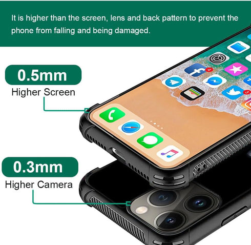 ZHEGAILIAN Case Compatible with iPhone 15 Pro Max,Skull Hand X-ray 15 Pro Max Cases for Men/Boys,UNBreak Reinforced Corners Back Cover Soft TPU Bu...