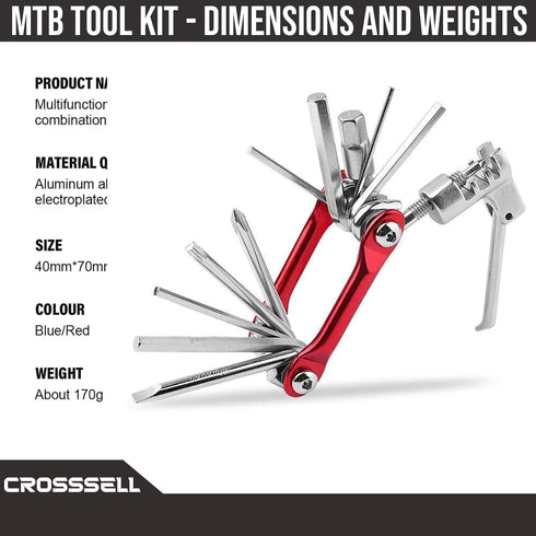 Bike Tool Kit, Multi Tool,Bike Multitool Kit, MTB Tool, Bike Multi Tool Kit, Mtb Tool Kit, Mtb Bike Multi tool, Kit Mountainbike, Mtb Bike, Multi ...