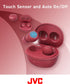 JVC Compact and Lightweight Gumy Mini True Wireless Earbuds Headphones, Long Battery Life (up to 23 Hours), Sound with Neodymium Magnet Driver, Wa...