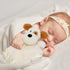 Dog Security Blanket Soft Lovey Baby Stuffed Animal with Satin Backing for Toddler Infant Newborn Boys and Girls, Lovely Unisex Puppy Snuggle Toy,...
