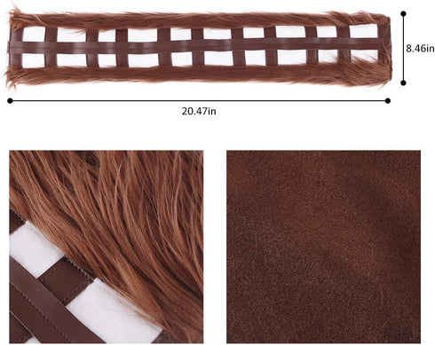 GNEGNI Chewbelta Chewbacca Seat Belt Shoulder Cover Pad for Car Handbag...