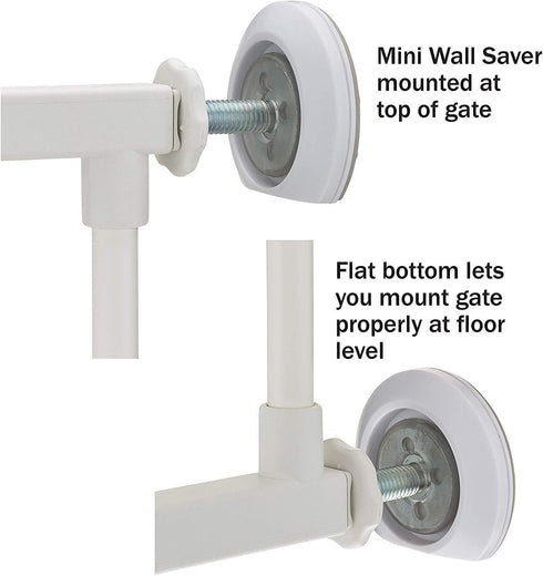 Wall Saver Protects Walls from Baby Gate Damage - Makes Safety Gates More Secure - for Walk Thru Pressure Mounted Gates - for Childproofing, Pet P...