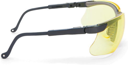 Honeywell Genesis Anti-Fog Tinted Safety Glasses, Amber Lens (RWS-51025)...