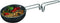 Khandekar Hard Anodized Tadka Pan, Nonstick Mini Fry Pan, Spice Roasting Pan, Vagharia with Long Handle - 11 inch (27.5 cm)...