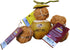 Nutties Coconut Husk Fiber Ball Toy and Magic Toothbrush for Dogs - 2 Sizes (Large)...
