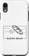 iPhone XR Michelangelo Creation of Adam Baking Bread Lover Bread Baker Case...