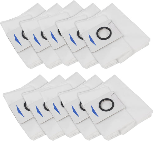 10 pack Replacement Vacuum Cleaner Filter Bags Compatible with ECOVACS DEEBOT X1 OMNI Turbo T10 T20 Robot Vacuum Cleaner…...
