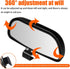 Blind Spot Mirror for Car, HD Glass Adjustable Convex Rear View Mirror, Auto Exterior Accessories Auxiliary, Universal Rectangle Wide Angle Blind ...