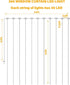 Curtain Lights 300 LED Twinkle Fairy Lights with Remote USB Powered for Wedding Christmas Backdrop for Bedroom Home Room Decor (Warm White)...