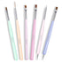 Beetles Nail Art Brushes Set Gel Polish Nail Art Design Pen Painting Tools Fingernail Brush Nail Cleaning Brush Nail Art Liner Brush and Nail Dott...