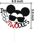 Mouse Inspired I'm Twodles Cake Topper, Mouse Cartoon Theme Baby Boys 2 Years Old Cake Decor, Baby Boys 2nd Birthday Party Decorations Supplies...
