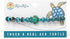 KoaKoa Sparkle Sea Turtle Tracking Bracelet, helps save sea turtles, one size fits most Men and Women...