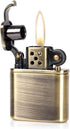 Antique Style Lift Arm Kerosene Brass Metal Windproof Lighter for Collection Decorative Gift (Bronzy)...