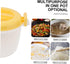 Rice Cooker Fast Microwave Cookware Portable Heater Tiny Containers Heated Lunchbox Oven Spachella Mini Steamer Rice Maker Asian Cookware Food Mug...