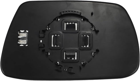 X AUTOHAUX Car Left Rearview Heated Side Mirror Glass for Jeep Grand Cherokee 2005-2010 5142875A Replacement Heated Mirror Glass with Backing Hold...