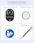 Wireless Remote for iPhone Camera for iPhone & Android, Bluetooth Remote Capture Perfect Moments Hands-Free with This Selfie Clicker for Photos & ...