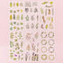Plants Scrapbook Stickers,12 Sheets DIY Decorative Green Leaf Decals Stickers for Scrapbooking Planner Gift Packing Art Crafts...