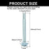 PVC Pipe Reamer, 1 Inch Plumbing PVC Fitting Socket Saver Efficient Plumbing Fitting Saver Tool for Removing SCH 40 from Hub - Perfect for 1/2" Sp...