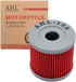 AHL 139 Oil Filter for Suzuki DRZ400S DRZ400 S 400 2000-2011 DRZ400SM DRZ400 SM 398 2005-2010 2013 LTR450 Quadracer 450 2006-2009 LTZ400 Quadsport...