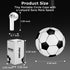 2Pcs Wireless Earbuds for Kids, Noise Cancelling Earbuds with 40Hrs Playtime, Comfortable Fit Ergonomic Design, Soccer Ball Earphone, Basketball a...