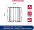 HIC Kitchen Roasting Racks, Adjustable, Non-stick...