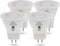 Beispiel MR11 Gu4.0 Bi-pin LED Light Bulb 4W 12VAC/DC Warm White 2700K for Outdoor Landscape Lighting Recessed Track Lights, Pack of 4...