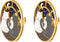 Spinner Anime Cat Enamel Pin - Rotatable Cute Couple Cats Alloy Metal Brooch Lapel Pins for Backpack Bag Jackets...
