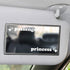 Aolamegs Passenger Princess Sticker, 3 Pack Cute Stickers for Car Window Rearview Mirror, Funny Girl Car Accessories Car Mirror Decal (White)...