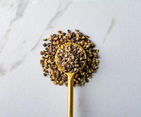 Savory Spice Whiskey Barrel Smoked Black Pepper - Cracked Pepper Smoked with Oak Staves from Whiskey Barrels | Smoked Pepper Seasoning for BBQ, Gr...