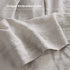 Simple&Opulence 100% French Linen Pillowcase Queen Size-Set of 2- Washed Solid Color Pillow Cases Embroidered -Soft and Durable (Linen, 20''x30'')...
