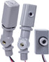 Intermatic EK4136S Nightfox™ Stem Mount Electronic Photocontrol - Reliable Light Sensing for Outdoor & Commercial HID and LED Fixtures - Non-Drift...