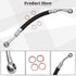 Bicos 11361705532 VANOS Oil Supply Line Hose Compatible with 1993-2009 E36 E38 E46 E39 E53 E60 E61 E65 E66 E83 E85 M54 Engine Oil Line Replacement...