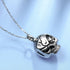 Trendy Stainless Steel Skull Pet Urn Ashes Pendant Necklace Memorial Ash Keepsake Cremation Jewelry...